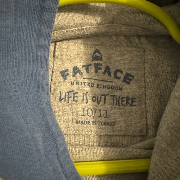 FatFace hooded long sleeved Tee- excellent condition! - Picture 5 of 6